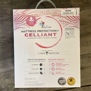 PureCare Celliant 5 Sided Mattress Protector